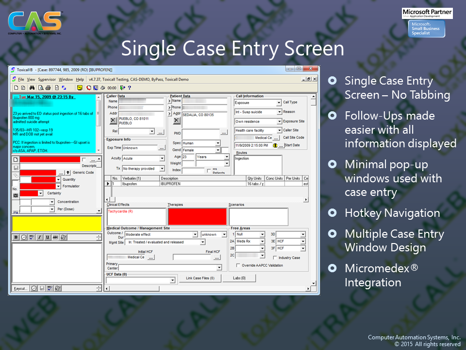Computer Automation Systems, Inc.